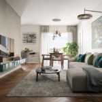 Vittorio Grassi Architects Roma Terrazze Talenti Living 02