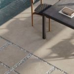 Casalgrande Padana Lithos ambientato tortora 60x60 20mm outdoor