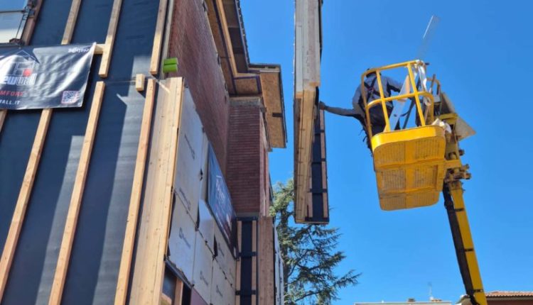 Energiesprong cantiere di Greve in Chianti