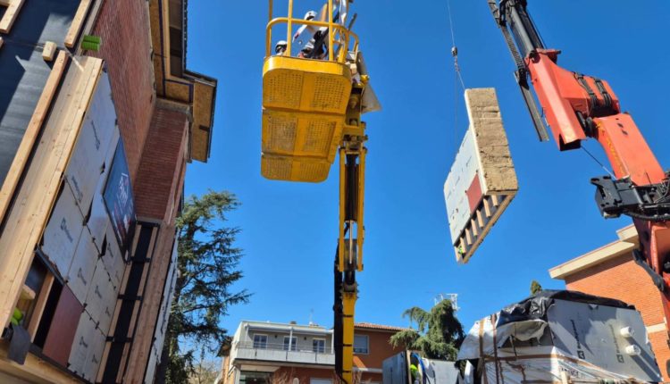 Energiesprong cantiere di Greve in Chianti