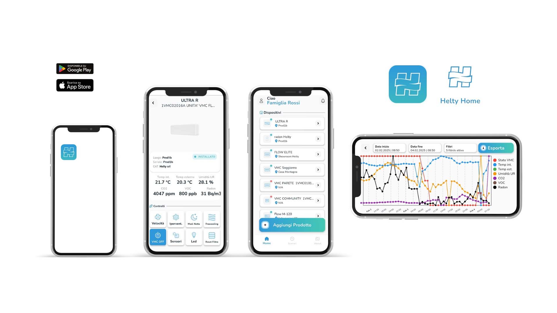 Helty Home app 2025 in italiano
