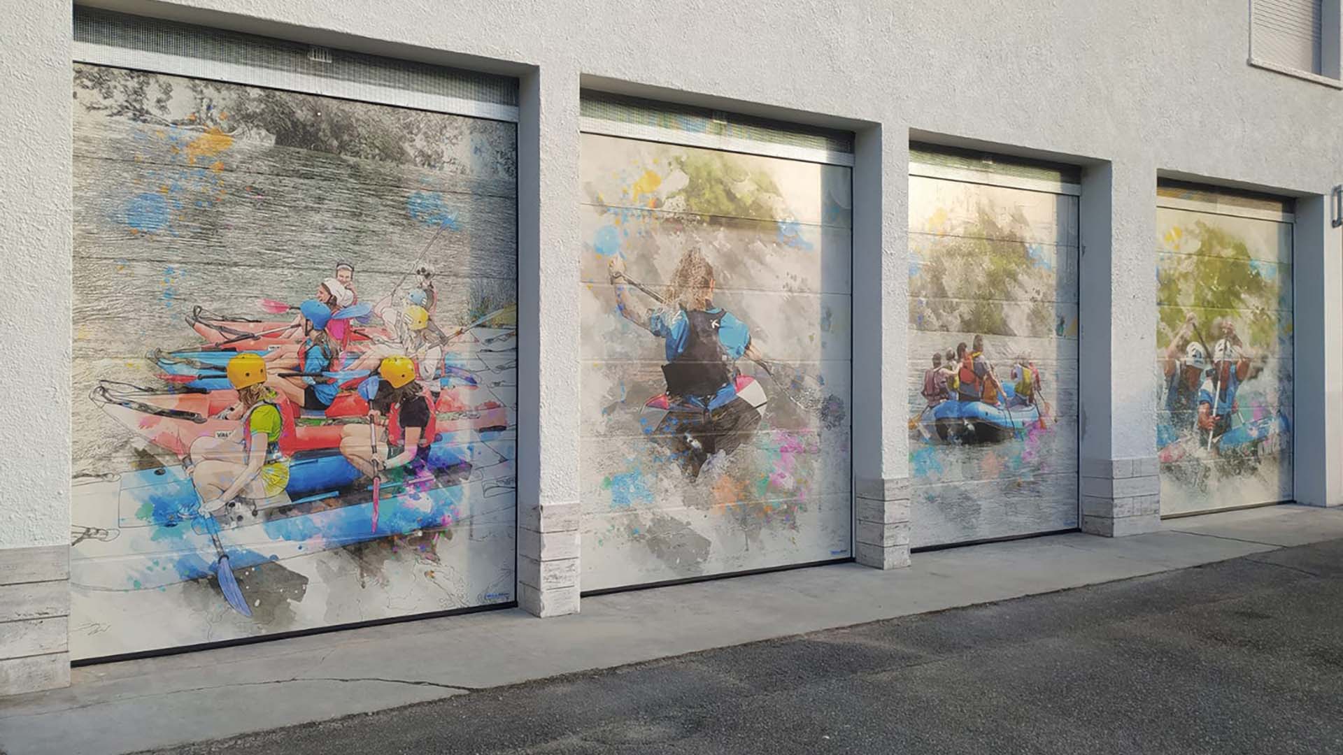 Hörmann centro rafting portoni customizzati