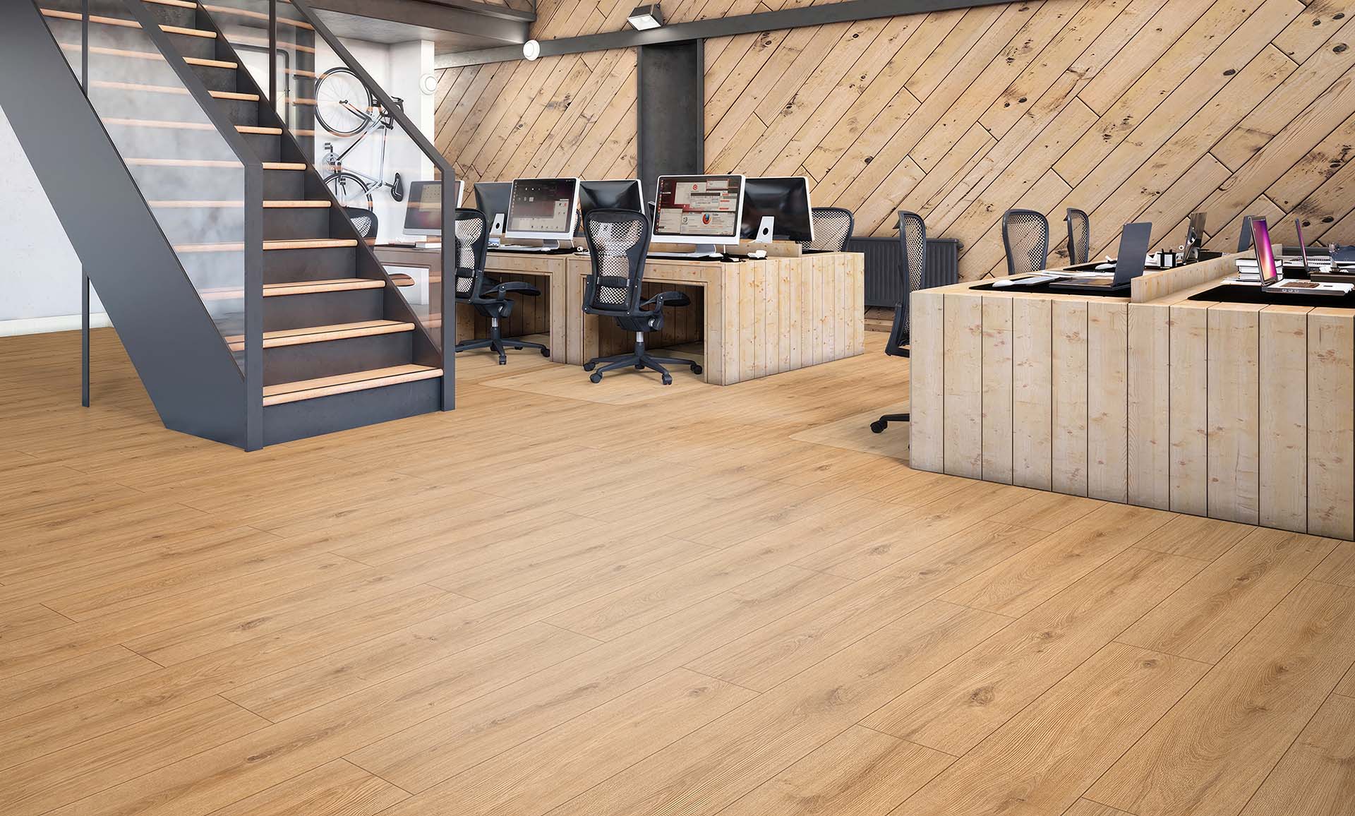 Meg Trading Idrowood Authentic Iconic Honey Oak