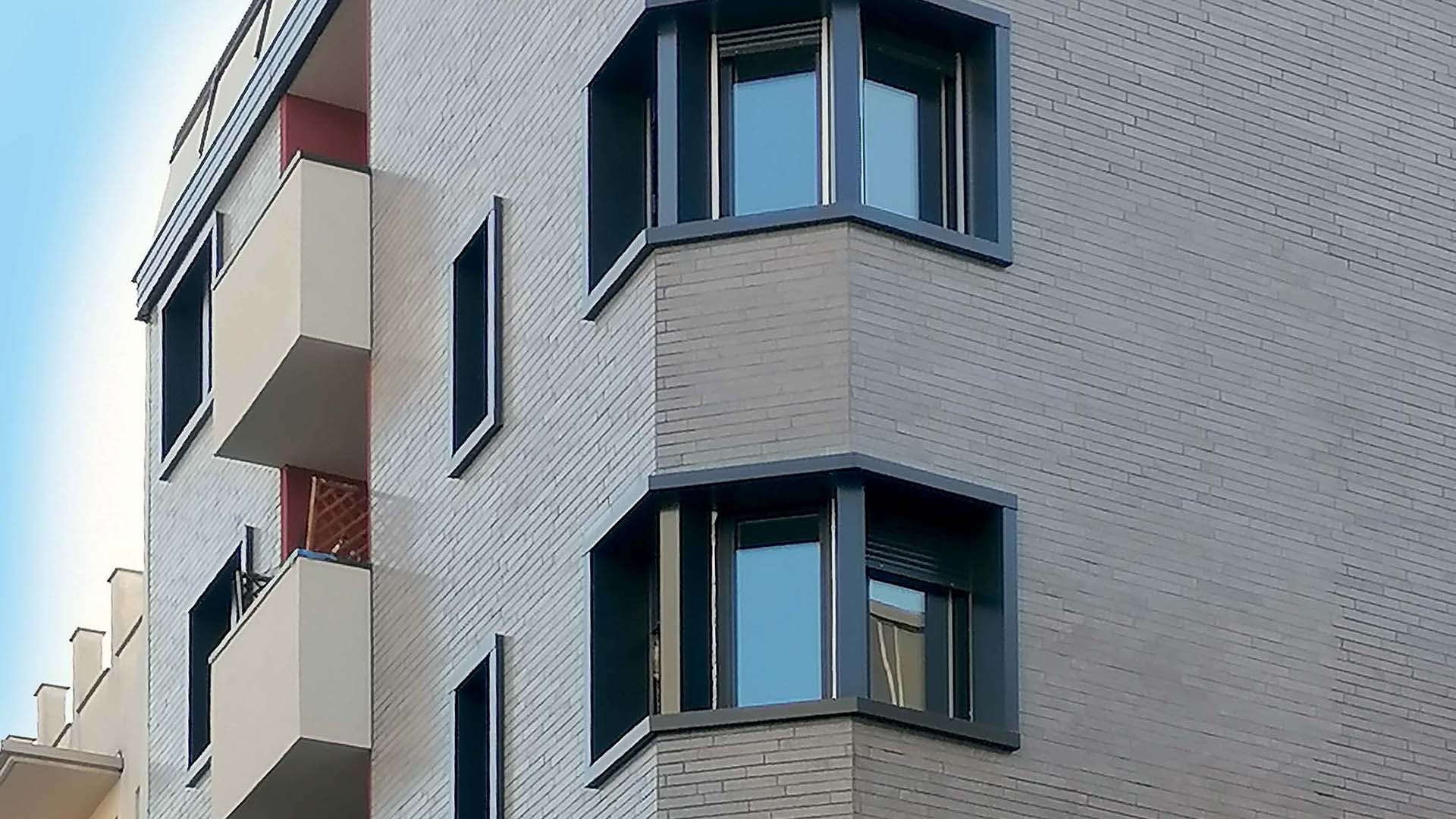 Anpell particolare delle finestre