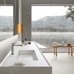 Arcom collezione Soul piano lavabo candido