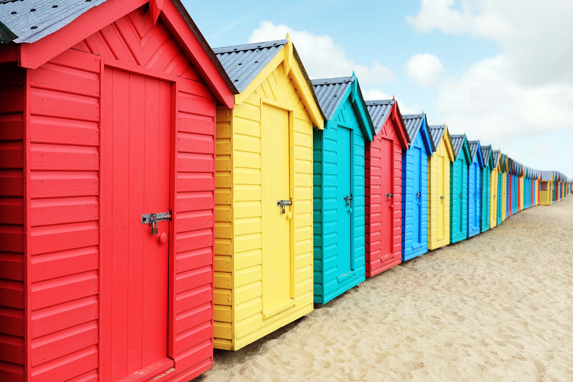 Ard Raccanello multicolor per la spiaggia