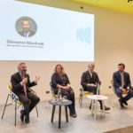 Da sinistra a destra Giancarlo Patri (Partner - Head of Investment Management di Kervis SGR), Giancarlo Tancredi (Assessore alla Rigenerazione Urbana del Comune di Milano), Giovanna Iannantuoni (Rettrice dell’Università di Milano-Bicocca) e Giovanni Manfredi (Managing Director di Aermont Capital)