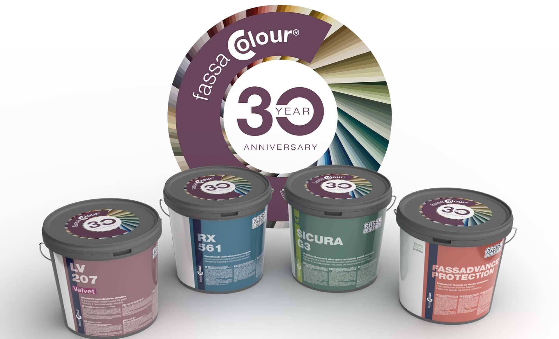 Fassa Bortolo Le latte di colore celebrative