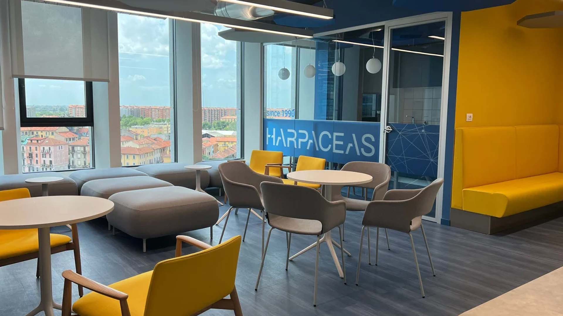 Harpaceas nuovi uffici