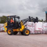 Jcb pala gommata 403E con cabina riscaldata