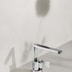 Mamoli - collezione Castiglioni - Miscelatore tradizione per lavabo cromato ©Miro Zagnoli