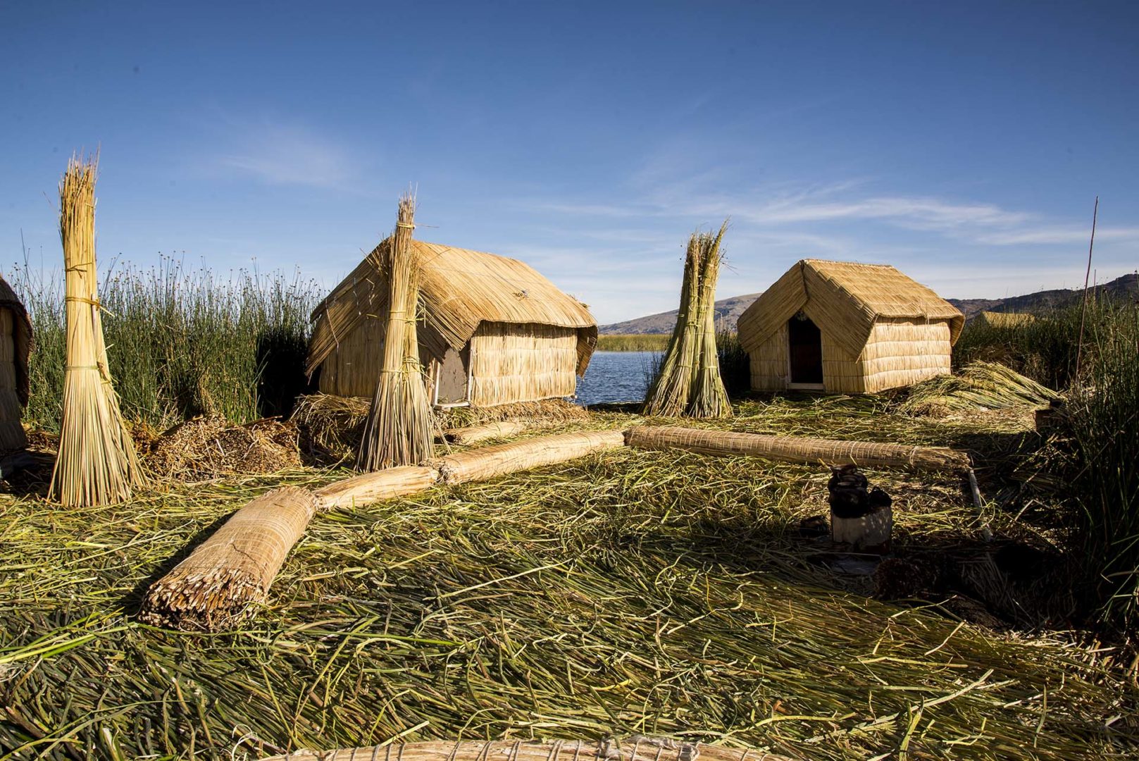 Perù Biennale Venezia 2025 isole galleggianti degli Uros nel lago Titicaca