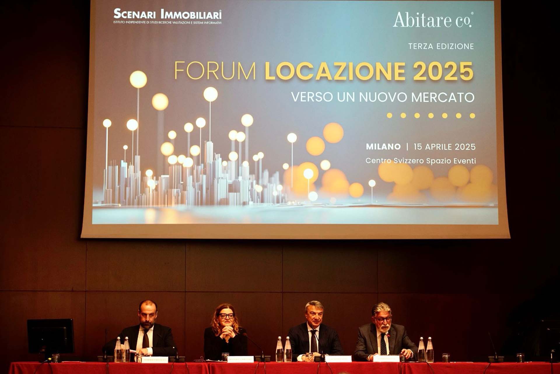 Scenari Immobiliari forum locazione 2025