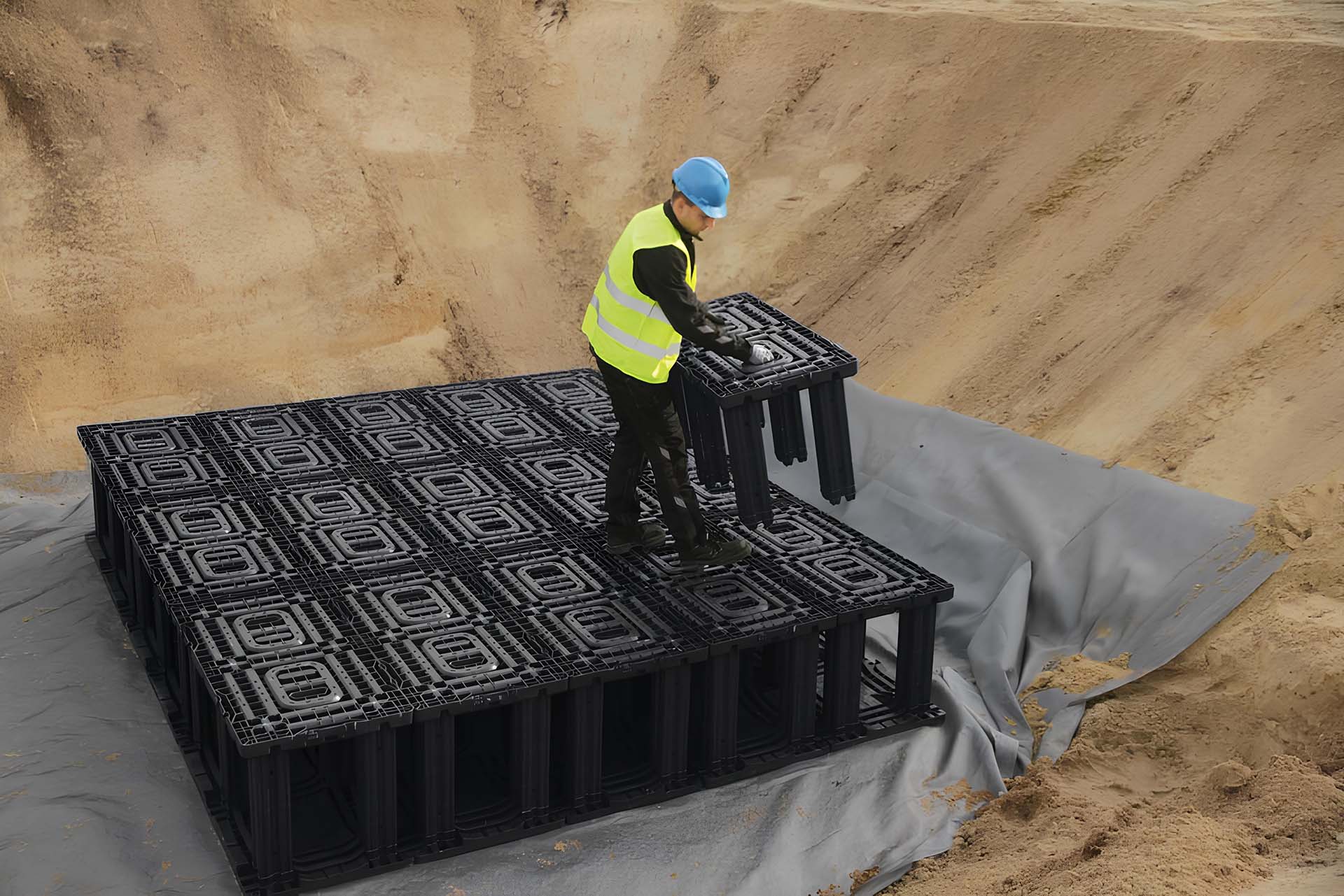 Wavin installazione dei moduli