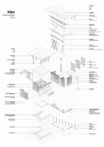 Assonometria del progetto ©3dWasp