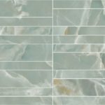 Casalgrande Padana Alabastri decoro mosaico green listelli