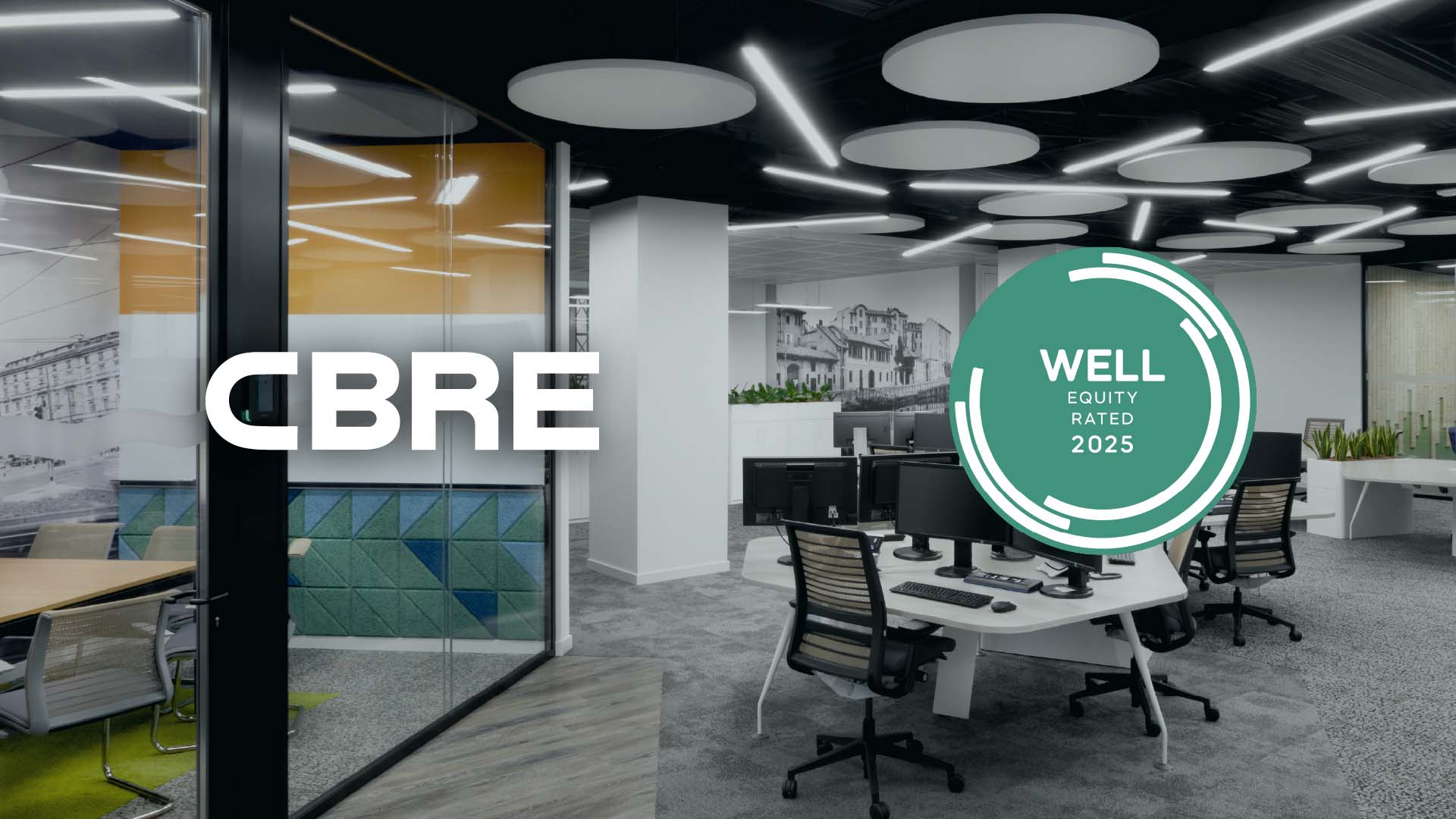 Cbre certificazione Well Equity per gli uffici