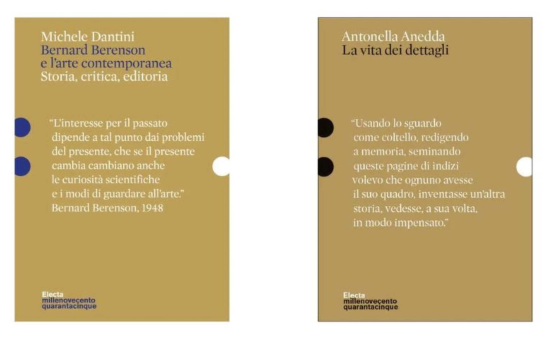 Electa libri in uscita