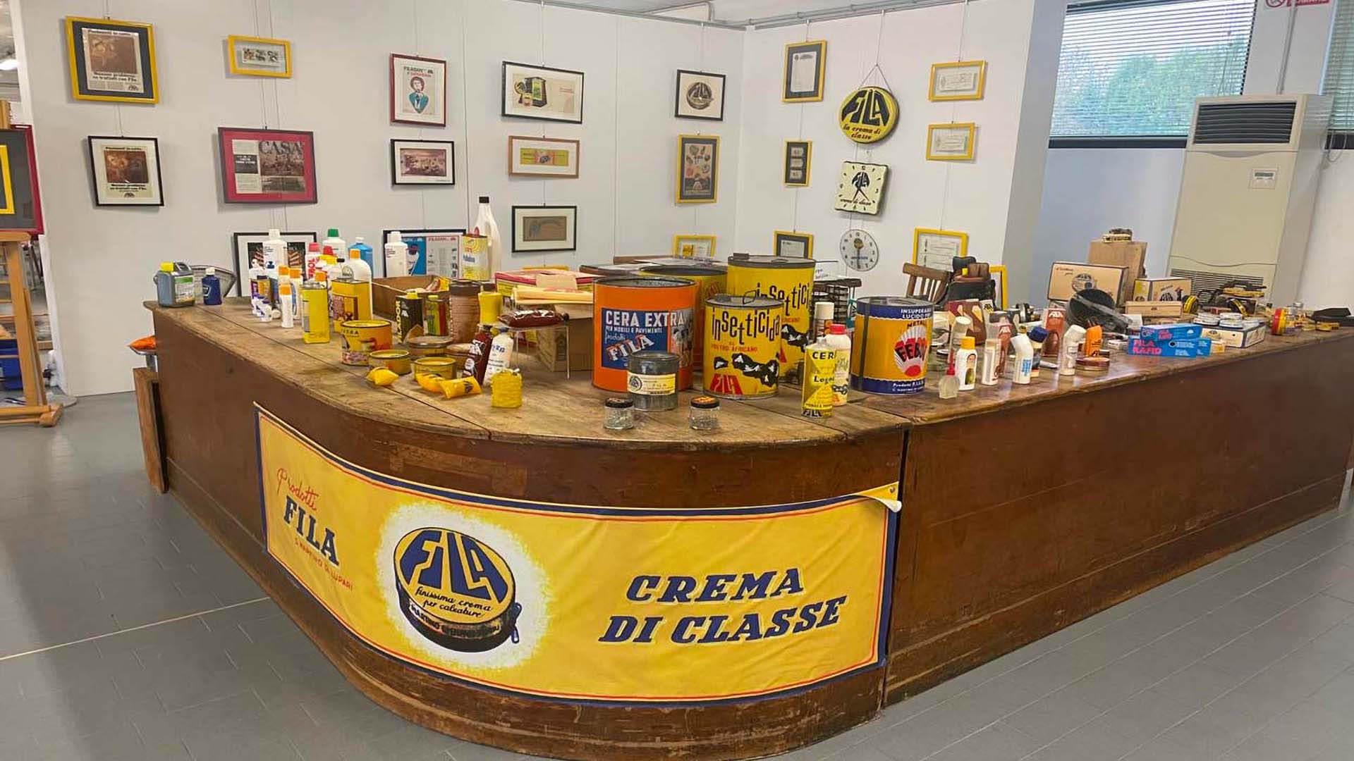 Fila pezzi d'epoca