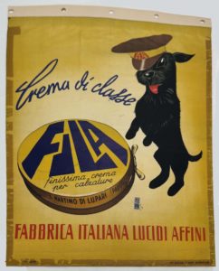 Fila Manifesto esposto al Museo Salce Treviso