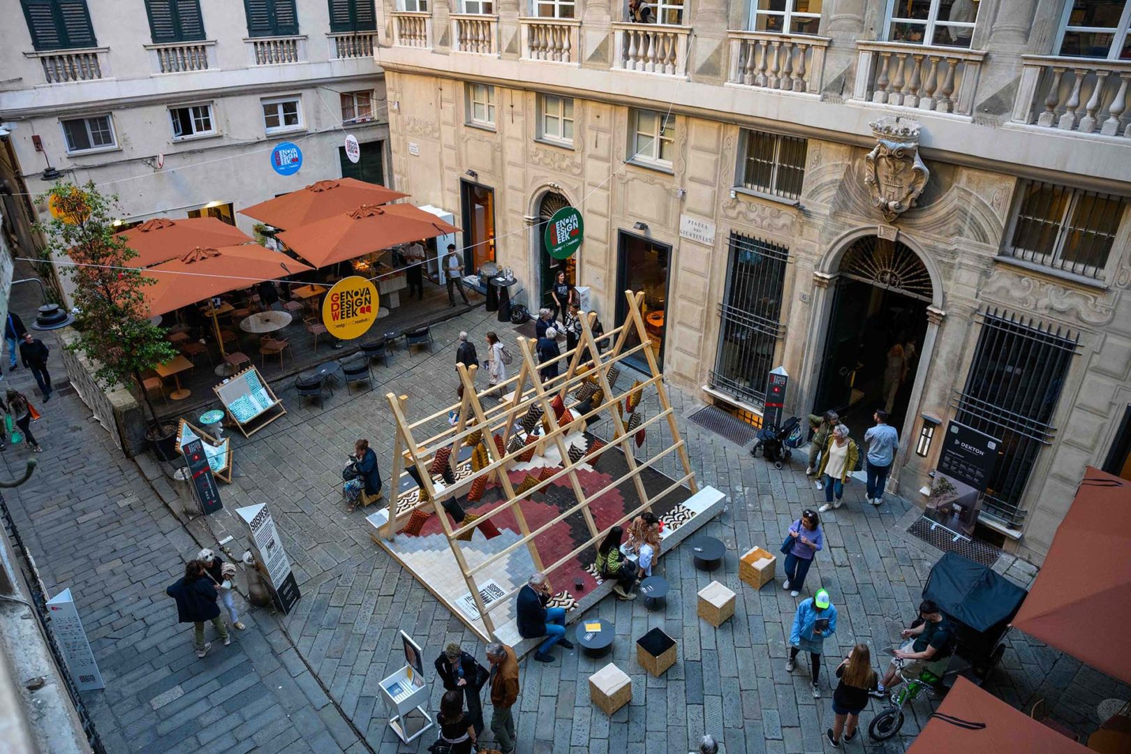 Genova Design Week 2025 Piazza Giustiniani