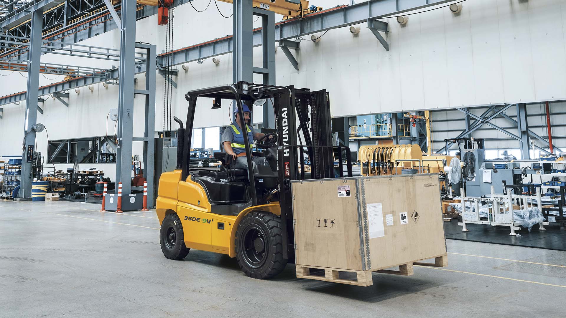 Hyundai carrello elevatore 35De-9V
