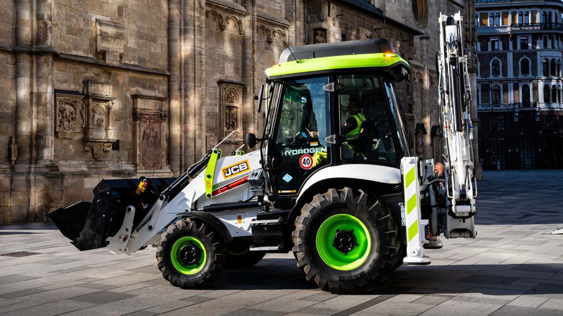 Jcb terna a idrogeno