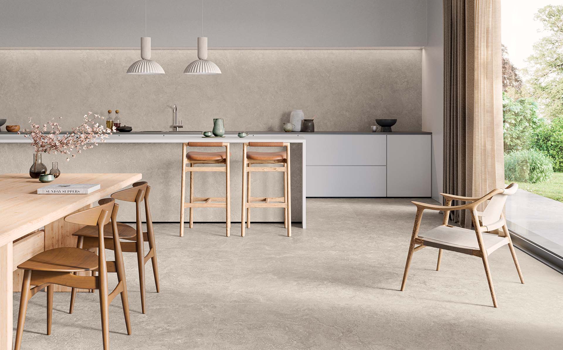 Keope Trevi pearl cucina