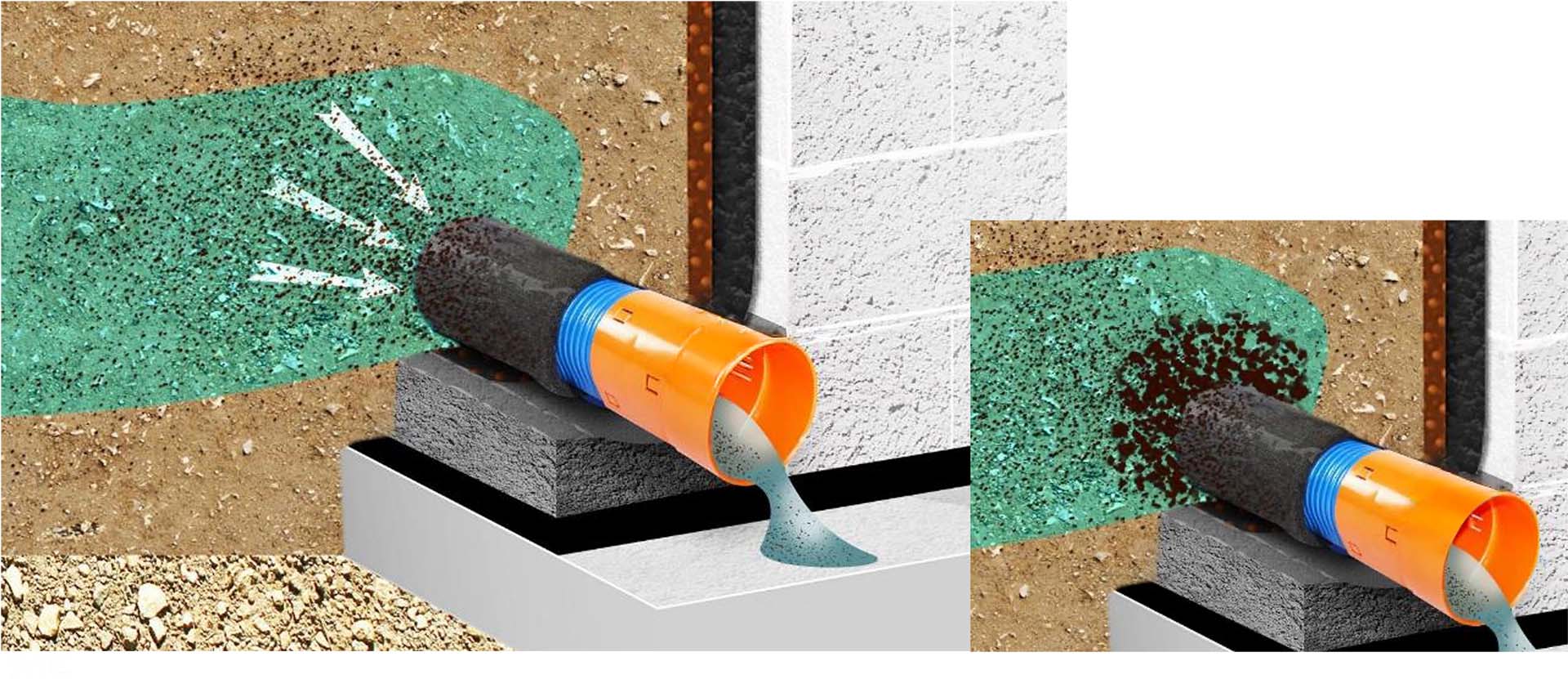 L'elevata permeabilità del rivestimento è capace di garantire un deflusso rapido e controllato delle acque prevenendo accumuli e pressioni eccessive sul basamento