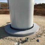 Triflex Fondamenta torre parco mazzarino dopo