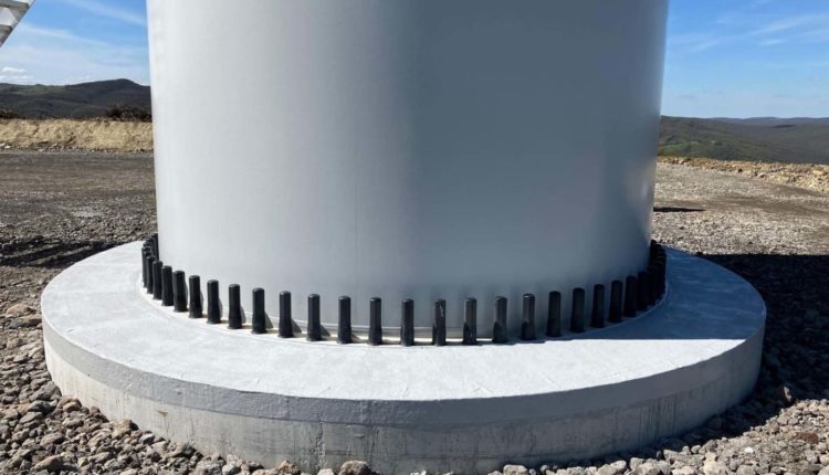 Triflex Towersafe impianto eolico basilicata dopo