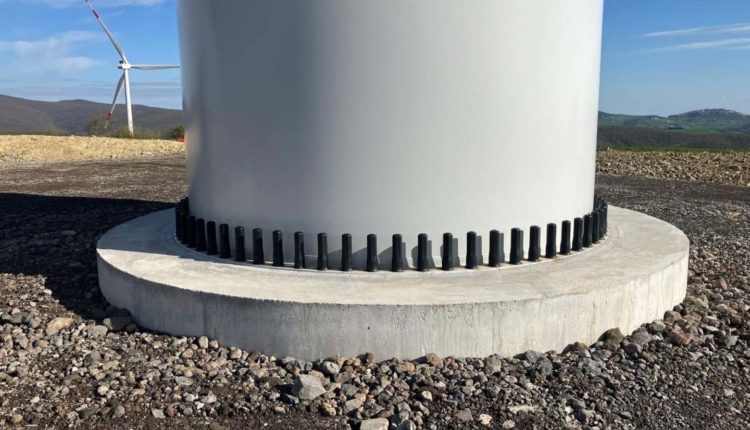 Triflex Towersafe impianto eolico basilicata prima