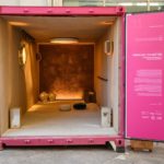 Container 11 L'opera vista da fuori