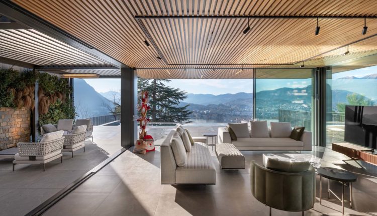 Cotto d’Este Collezione lithos 14mm per Villa Tree a Lugano ©Archphoto