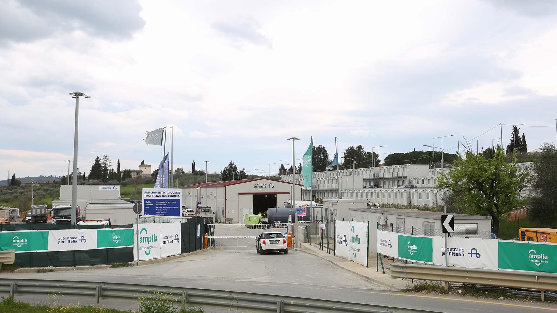 Develon accesso al cantiere