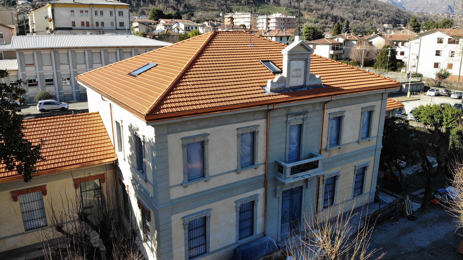 Il risultato, dopo i lavori, è una copertura perfettamente isolata e ventilata