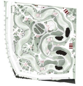 Layout planimetrico del complesso | ©KraghampBerglund