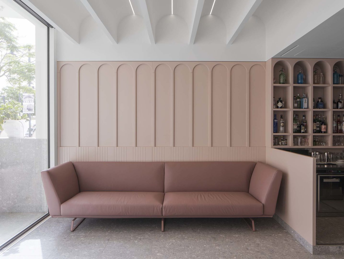 Lea Ceramiche collezione Side Stone per l'accoglienza dell'hotel Imperiale di Gatteo a mare (Forli Cesena) ©Alvise Raimondi