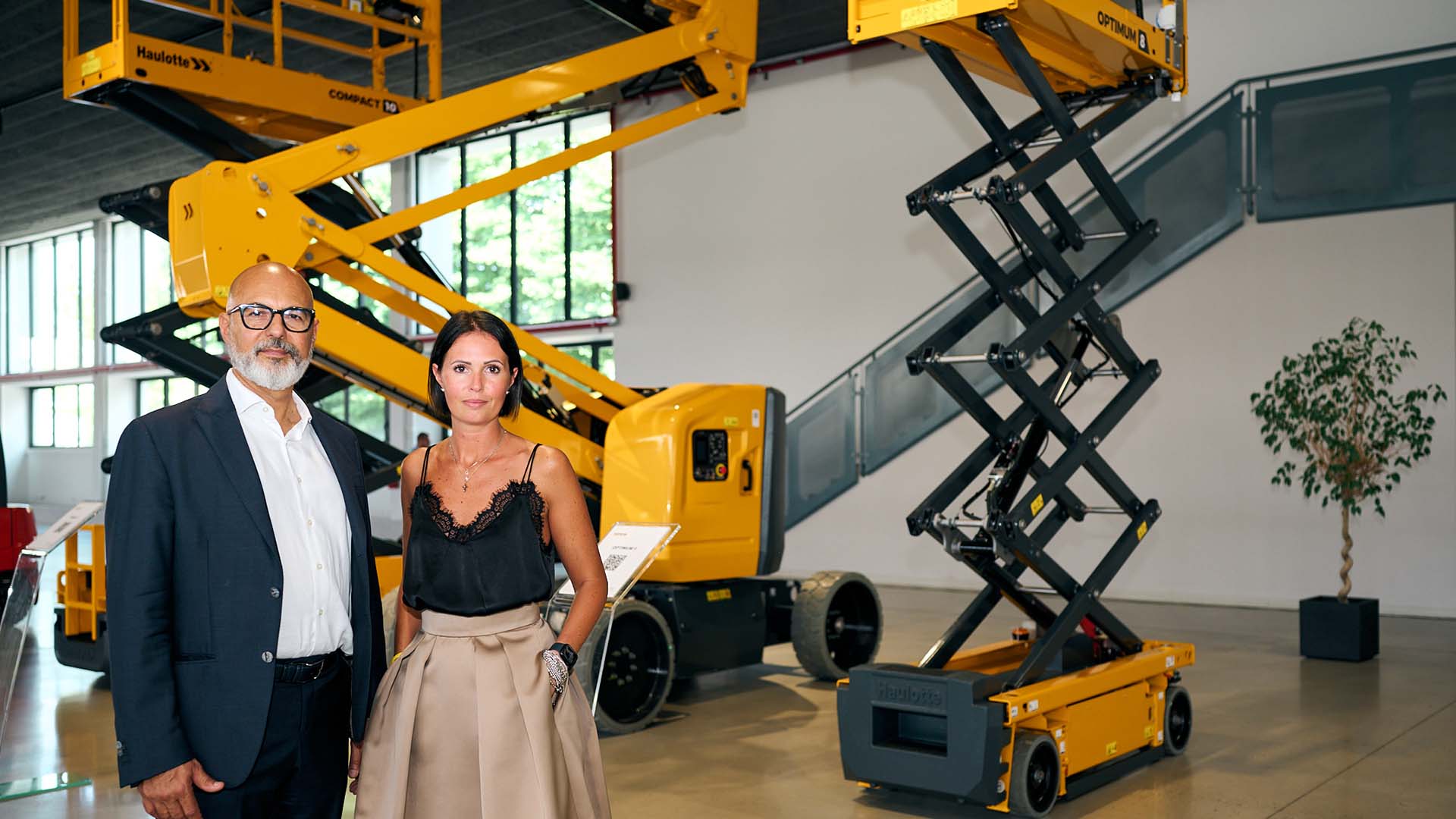 Marco Ungari, presidente, e Giorgia Salcerini, amministratore delegato di Intralog