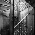 Realizzazione della scala in ferro dell’autorimessa