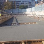 Realizzazione della soletta di contrasto al piano terra