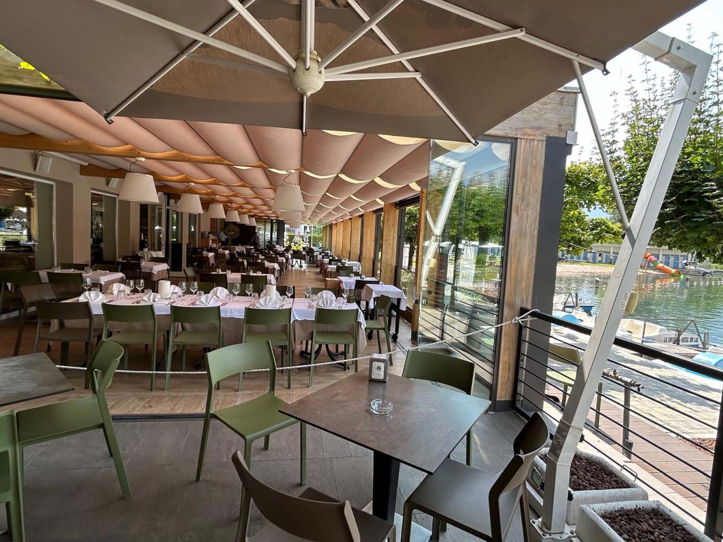2G Italia la terrazza del Parc Hotel Du Lac di Levico Terme