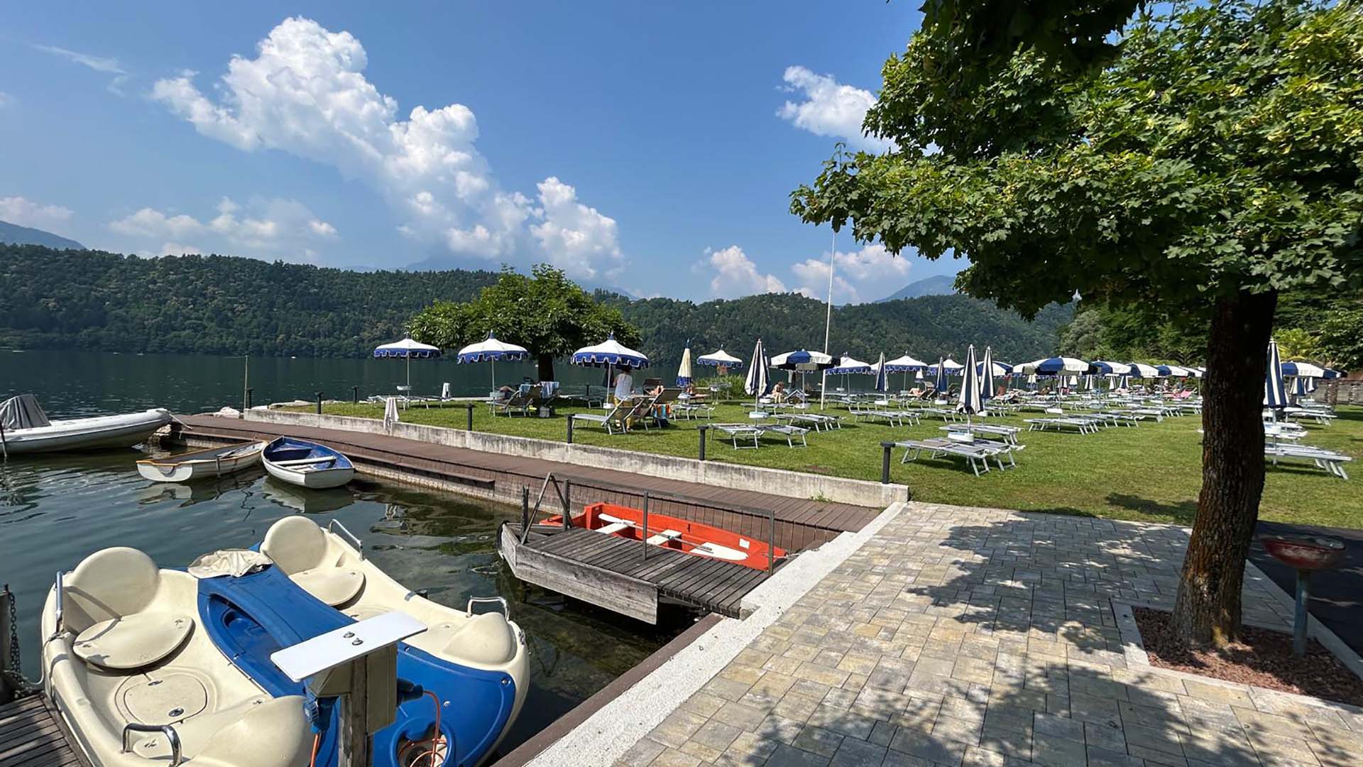 2G Italia lo scenario in cui si trova il Parc Hotel Du Lac di Levico Terme