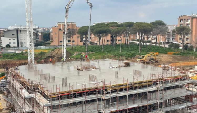 sistema costruttivo Scf, che integra travi Ser e solai Plastbau Metal e Cube a doppia orditura