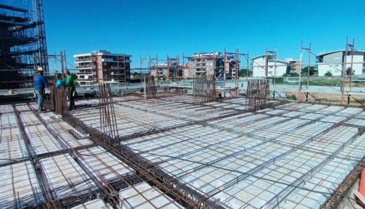 sistema costruttivo Scf, che integra travi Ser e solai Plastbau Metal e Cube a doppia orditura
