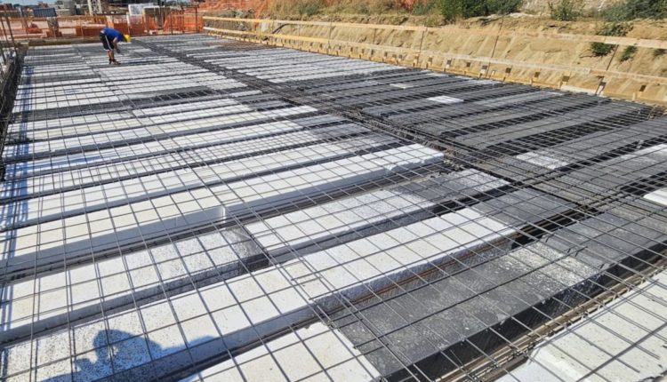 sistema costruttivo Scf, che integra travi Ser e solai Plastbau Metal e Cube a doppia orditura