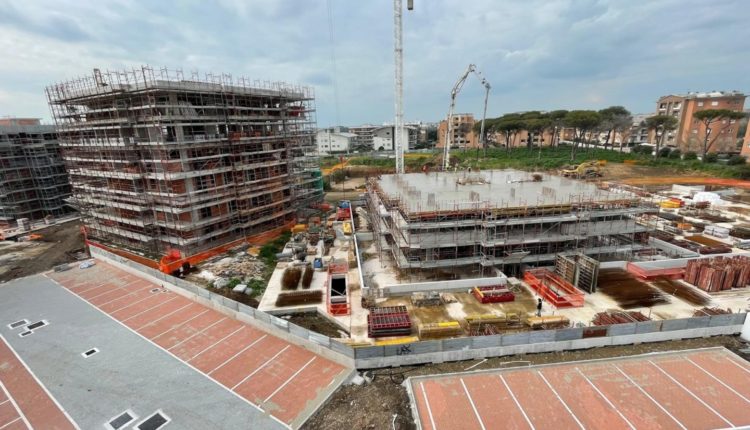 sistema costruttivo Scf, che integra travi Ser e solai Plastbau Metal e Cube a doppia orditura