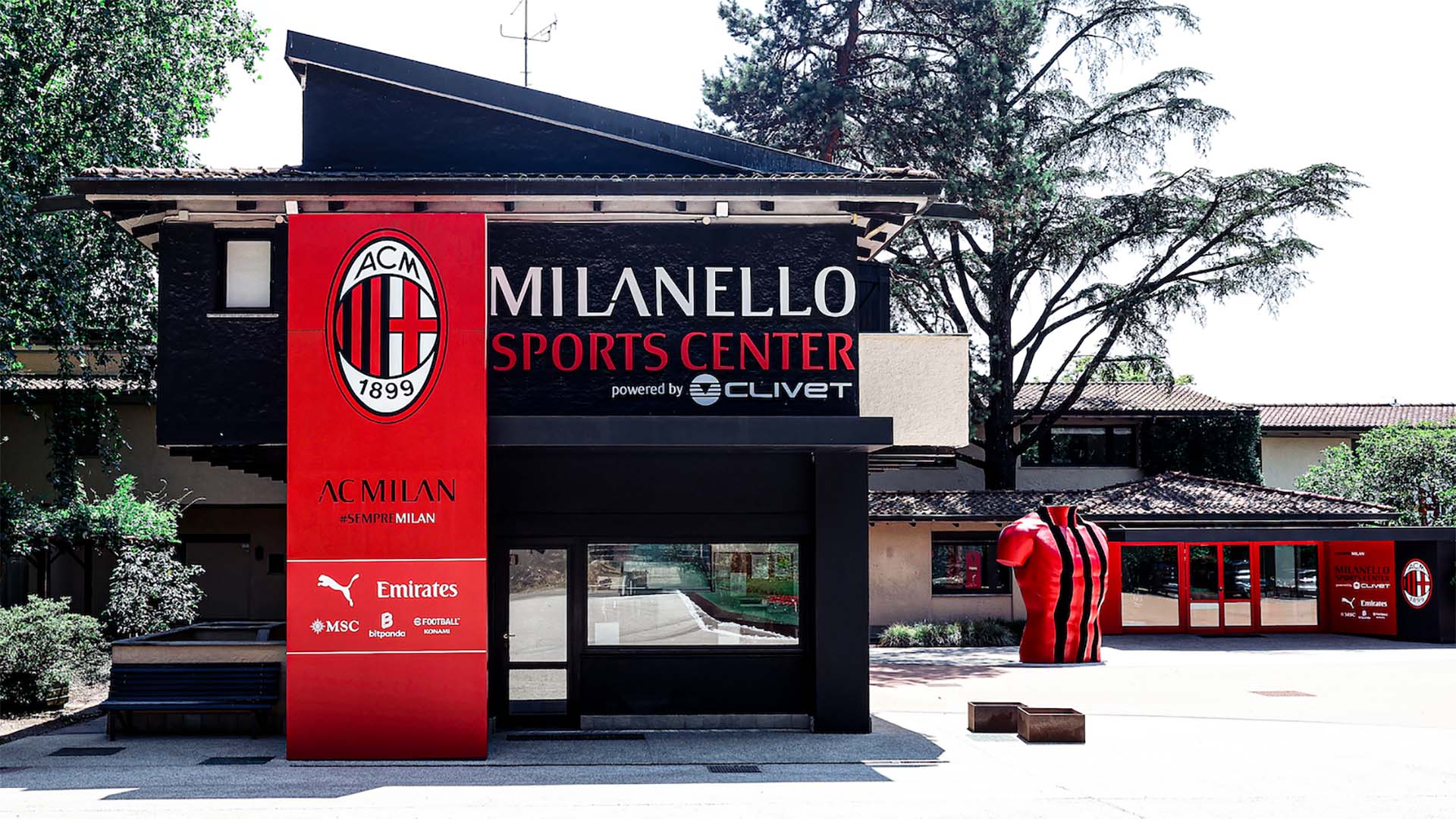 Clivet Naming Rights Partner dell'Ac Milan