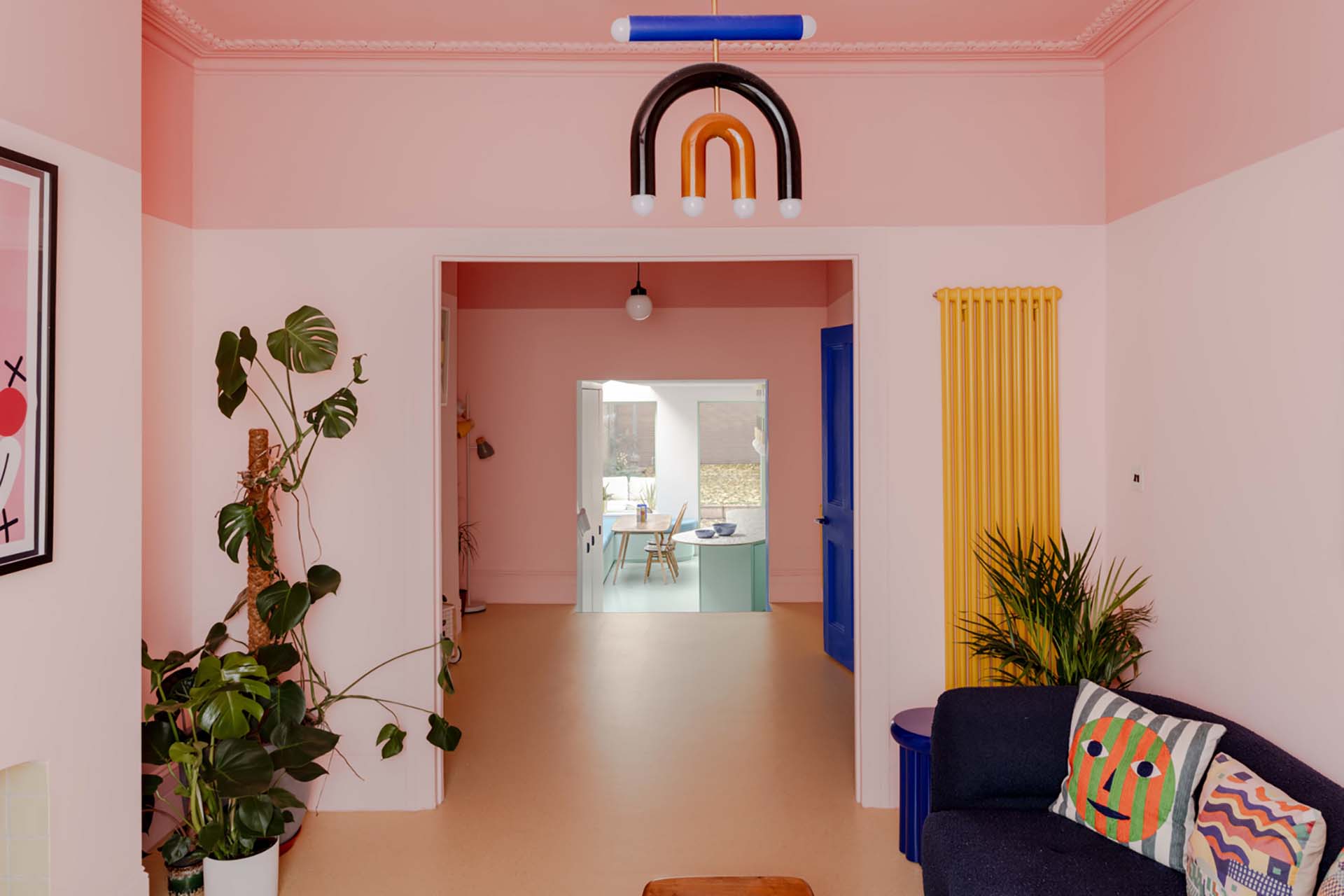 Eclisse Beacon House la zona living