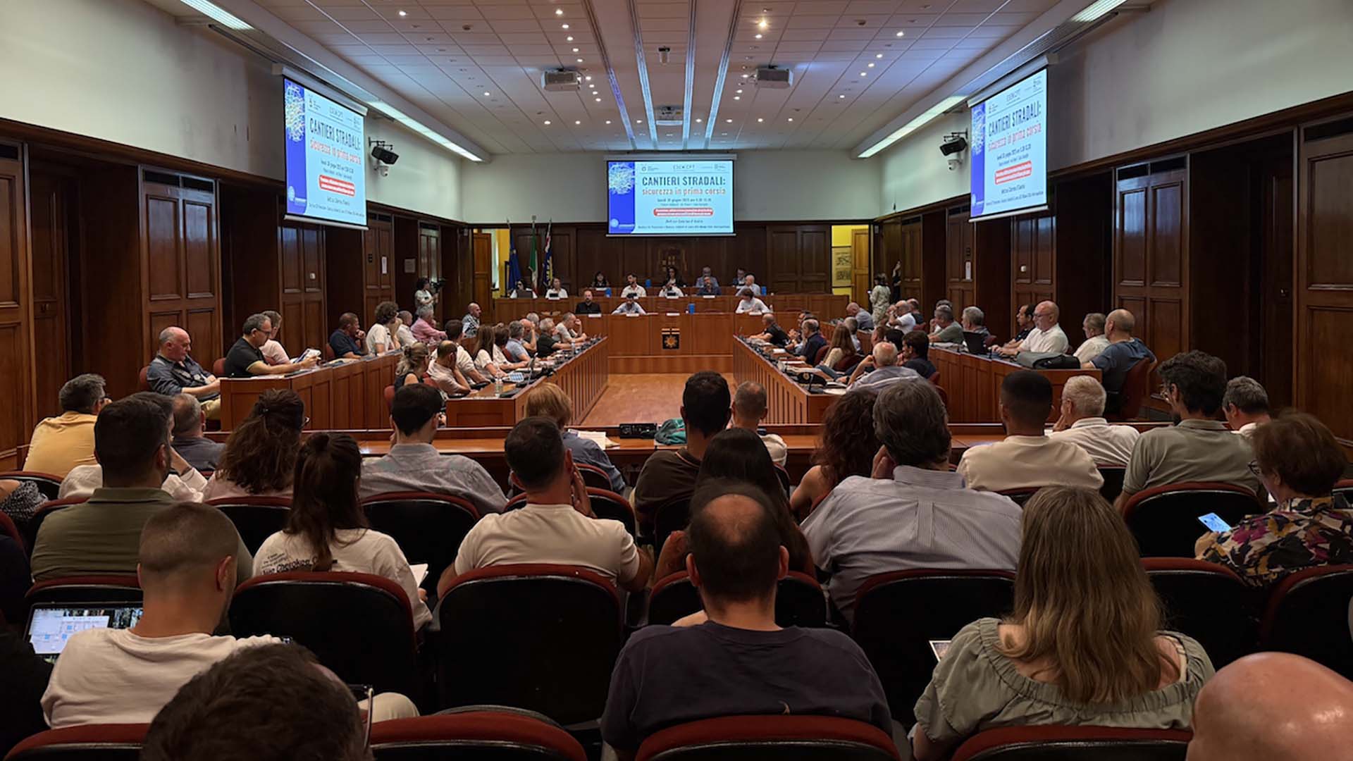 Esem-Cpt convegno dedicato alla sicurezza nei cantieri stradali